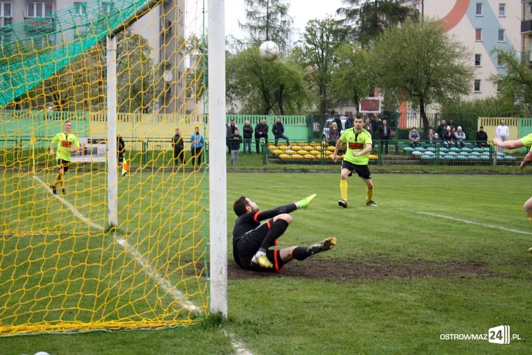Ostrovia zatrzymała lidera z Grodziska Mazowieckiego (zdjęcia, wideo)