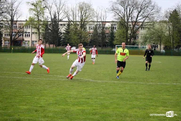 Ostrovia zatrzymała lidera z Grodziska Mazowieckiego (zdjęcia, wideo)