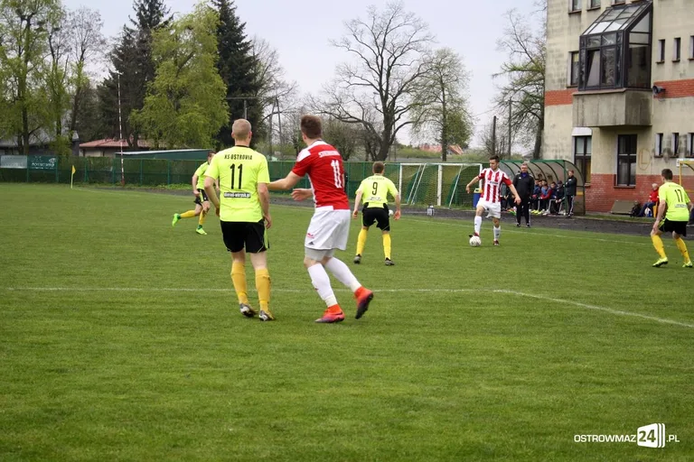Ostrovia zatrzymała lidera z Grodziska Mazowieckiego (zdjęcia, wideo)