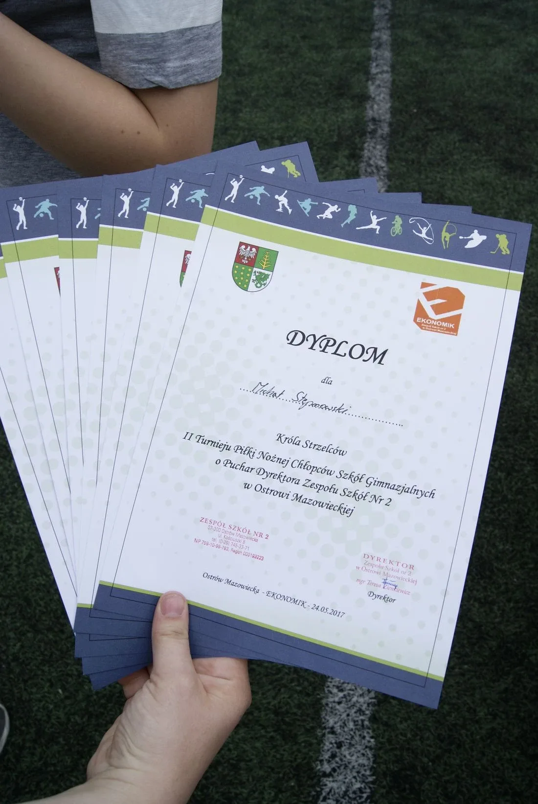 Turniej o puchar dyrektora ostrowskiego Ekonomika (zdjęcia)