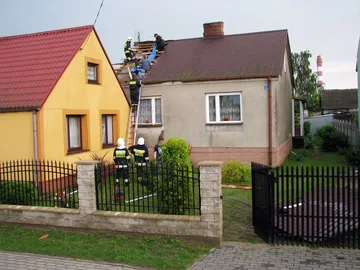 Skutki nawałnic nad powiatem ostrowskim (zdjęcia)