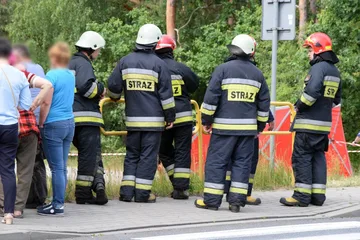Śmiertelny wypadek na drodze krajowej nr 60 (zdjęcia)