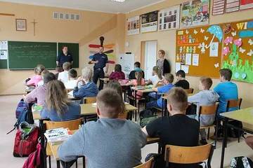 Spotkania z dziećmi o bezpieczeństwie (zdjęcia)
