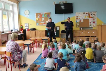 Spotkania z dziećmi o bezpieczeństwie (zdjęcia)