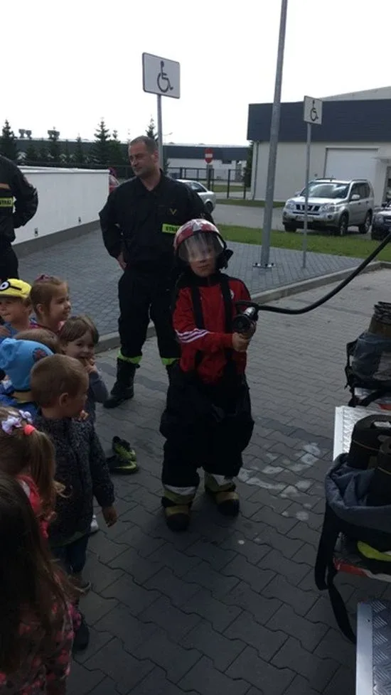 Strażacy w "Żółtym Słoniku" (zdjęcia)