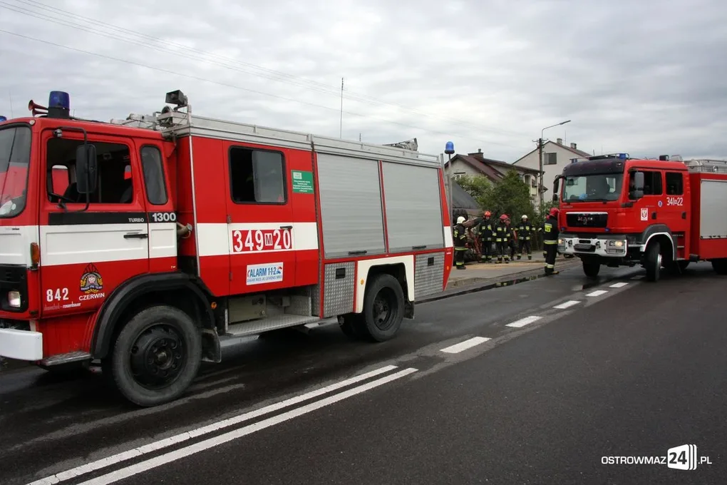 Nietypowa kolizja ciągnika rolniczego (zdjęcia)