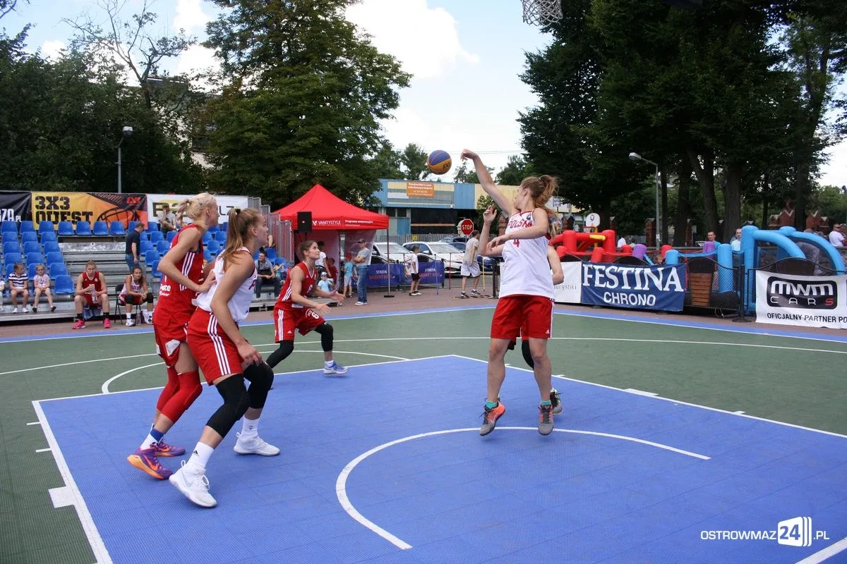 Koszykówka 3x3: zacięte rywalizacje kobiet i mężczyzn U-18 (zdjęcia)
