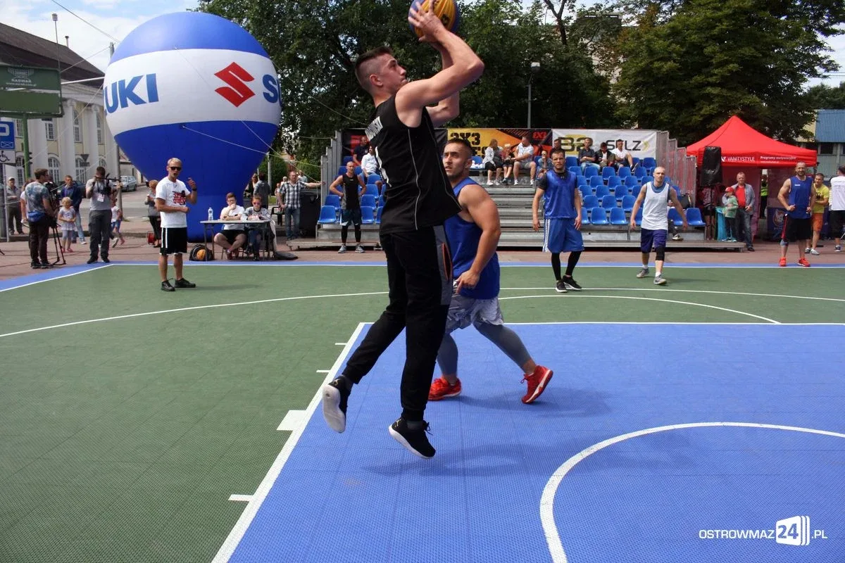 Koszykówka 3x3: drużyna z Krakowa wygrywa w Ostrowi Mazowieckiej (zdjęcia)