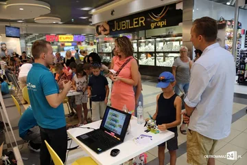 Wakacyjne zabawy dla dzieci w Galerii Bursztynowej (zdjęcia)