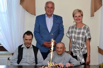 Najstarszy mieszkaniec gminy Brok obchodził 102 urodziny (zdjęcia)