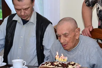 Najstarszy mieszkaniec gminy Brok obchodził 102 urodziny (zdjęcia)