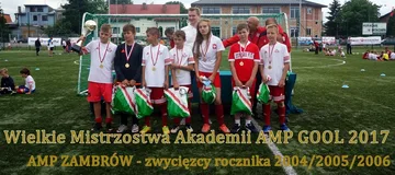 AMP Gool Ostrów Mazowiecka z pucharami (zdjęcia)