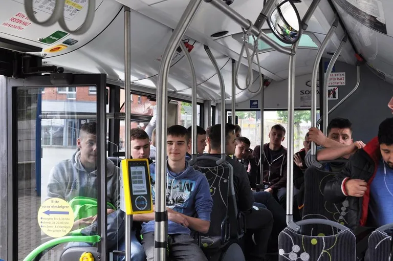 Uczniowie "Rubinka" na stażu w Niemczech (zdjęcia)