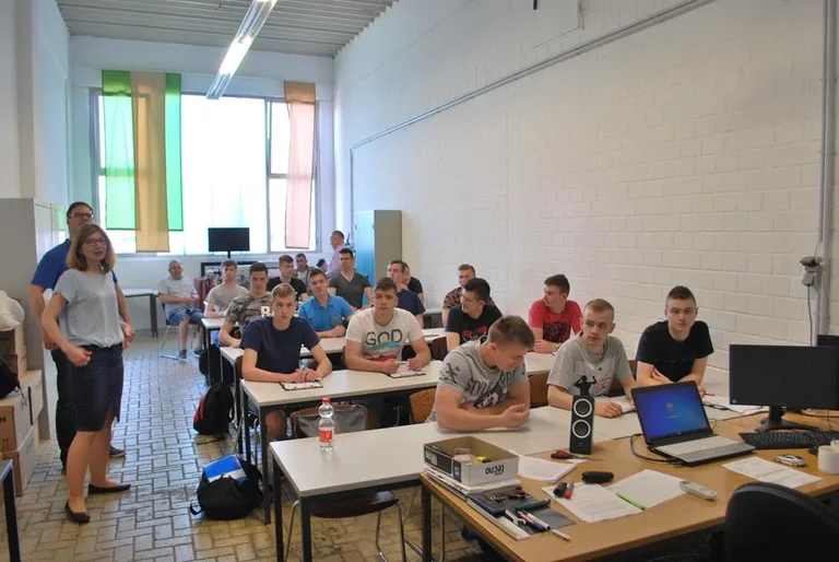 Uczniowie "Rubinka" na stażu w Niemczech (zdjęcia)