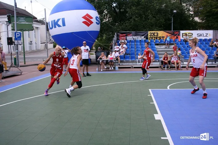 Koszykówka 3x3: zacięte rywalizacje kobiet i mężczyzn U-18 (zdjęcia)