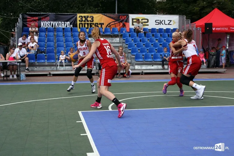 Koszykówka 3x3: zacięte rywalizacje kobiet i mężczyzn U-18 (zdjęcia)