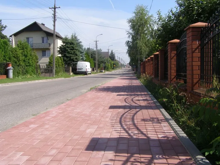 Przebudowa ul. Wyszyńskiego w Małkini Górnej (zdjęcia)