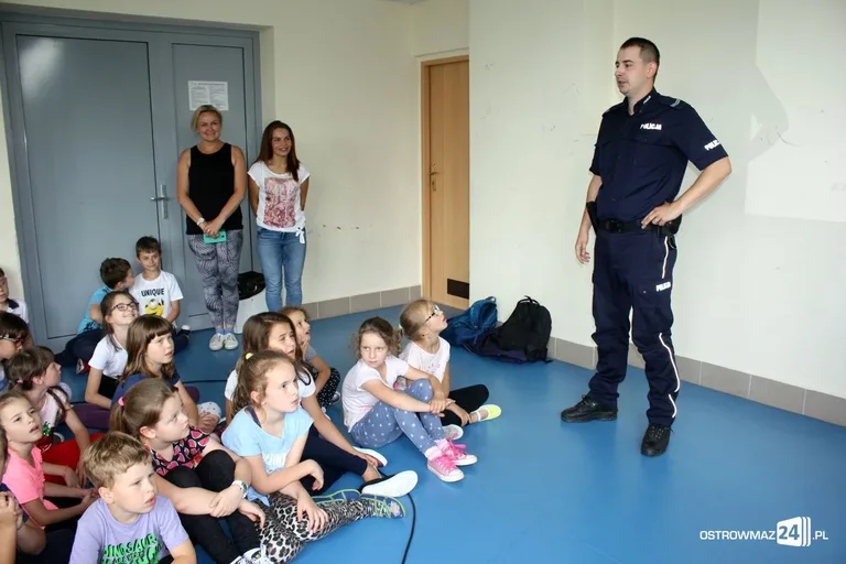 Ciekawi goście na półkoloniach w MOSiR (zdjęcia)