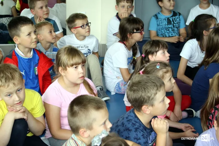 Ciekawi goście na półkoloniach w MOSiR (zdjęcia)