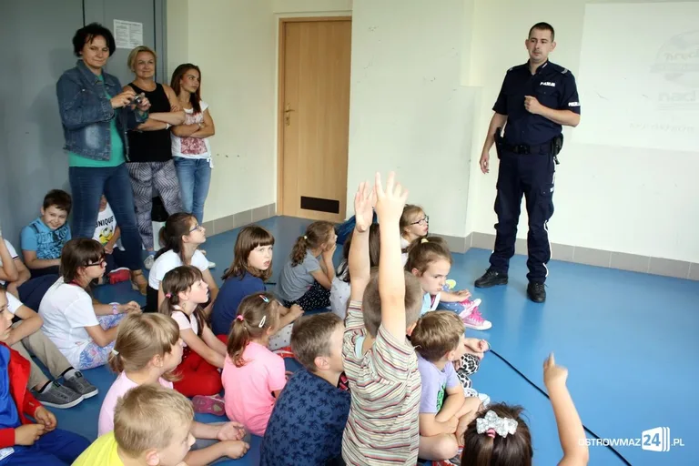 Ciekawi goście na półkoloniach w MOSiR (zdjęcia)