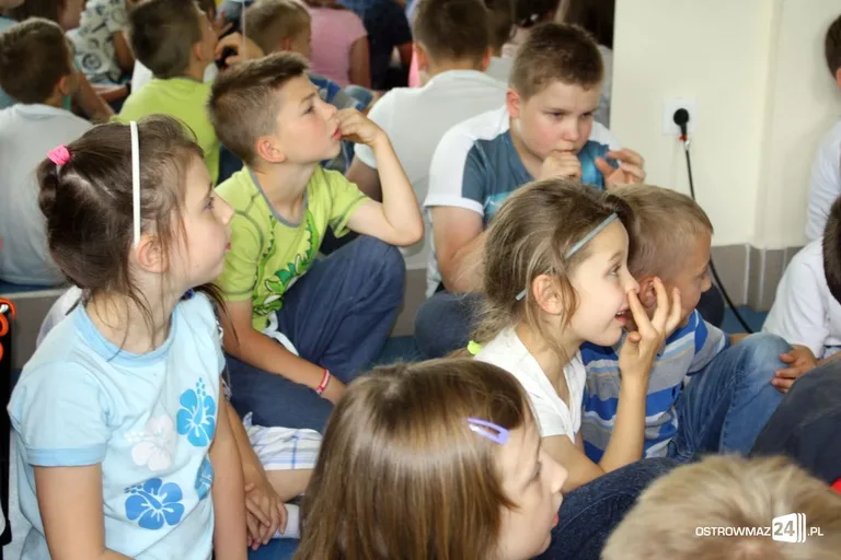 Ciekawi goście na półkoloniach w MOSiR (zdjęcia)
