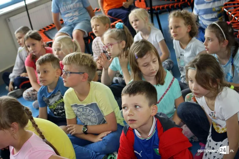 Ciekawi goście na półkoloniach w MOSiR (zdjęcia)