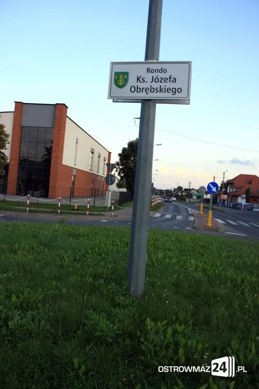 Rondo imienia księdza Obrębskiego już oznaczone (zdjęcia)