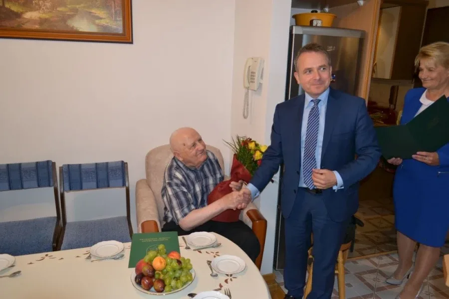 Ostrowianin skończył 100 lat (zdjęcia)