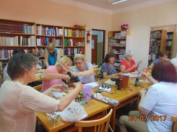 Ekologiczne rękodzieło w nurskiej bibliotece (zdjęcia)
