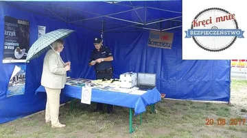 Funkcjonariusze policji na Dniach Kukurydzy (zdjęcia)