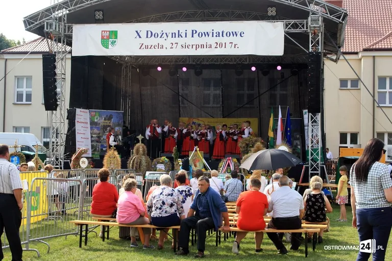 Atrakcje na dożynkach w Zuzeli (zdjęcia)