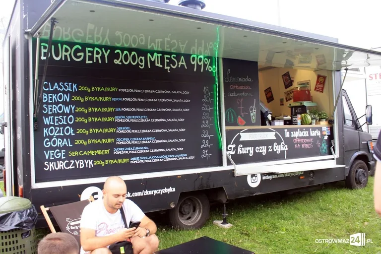 Zjazd Food Trucków w Ostrowi Mazowieckiej (zdjęcia)