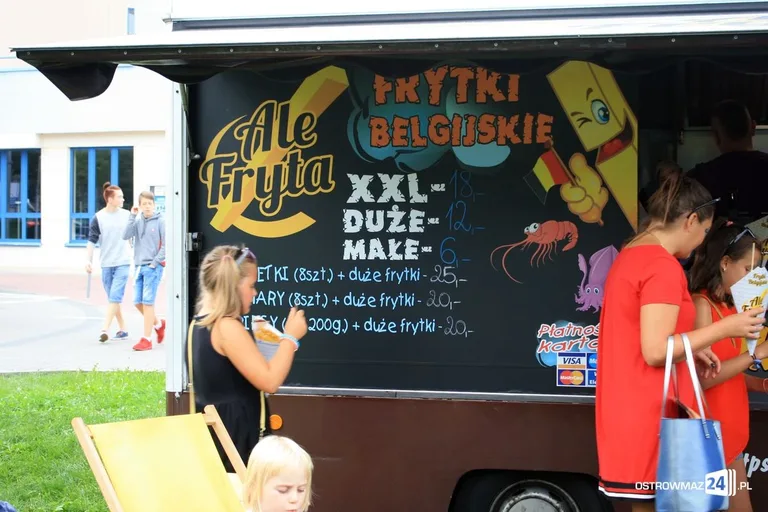 Zjazd Food Trucków w Ostrowi Mazowieckiej (zdjęcia)