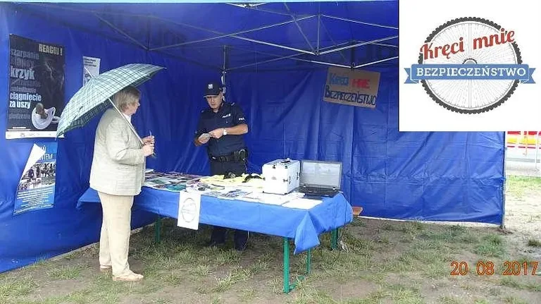 Funkcjonariusze policji na Dniach Kukurydzy (zdjęcia)