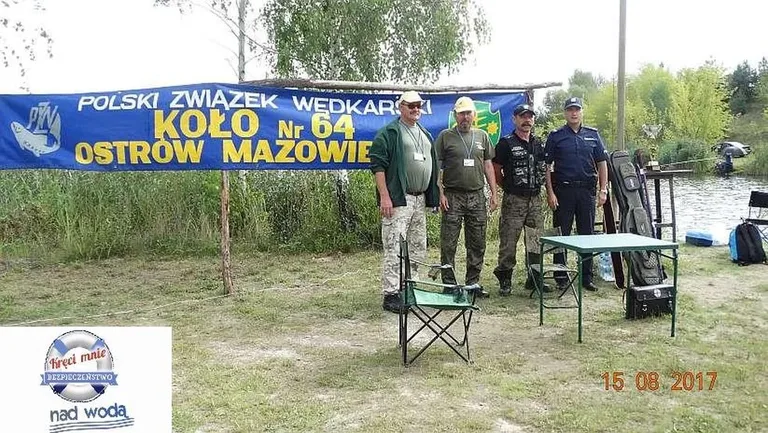 Zadbali o bezpieczeństwo podczas zawodów wędkarskich (zdjęcia)