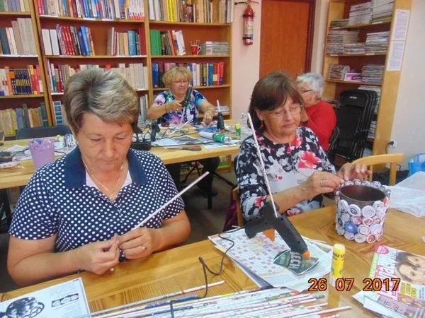 Ekologiczne rękodzieło w nurskiej bibliotece (zdjęcia)