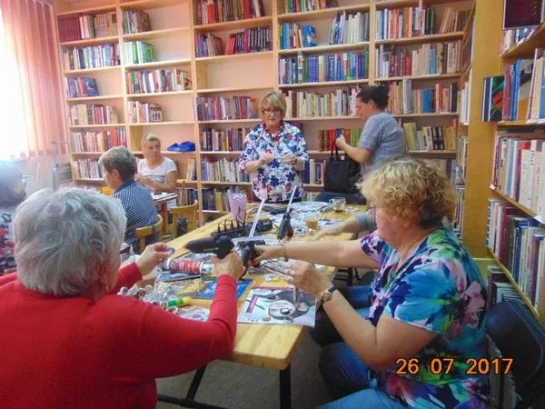 Ekologiczne rękodzieło w nurskiej bibliotece (zdjęcia)
