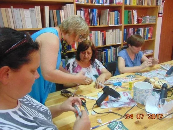 Ekologiczne rękodzieło w nurskiej bibliotece (zdjęcia)