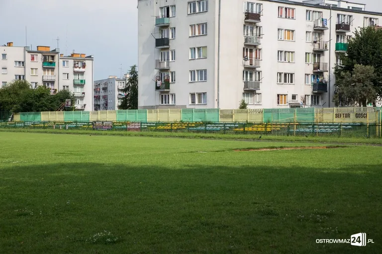 Murawa przy Warchalskiego już po renowacji (zdjęcia)