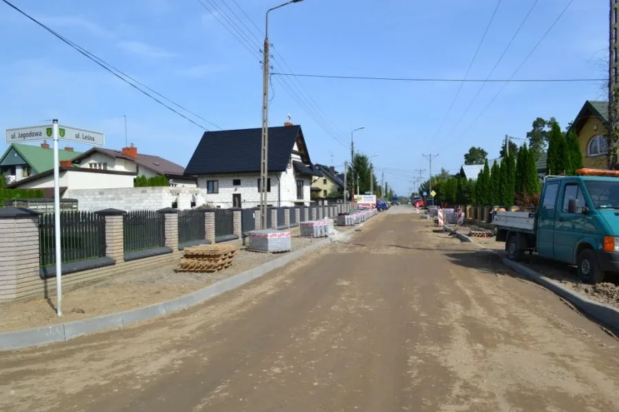 Do końca października przebudują ul. Leśną (zdjęcia)