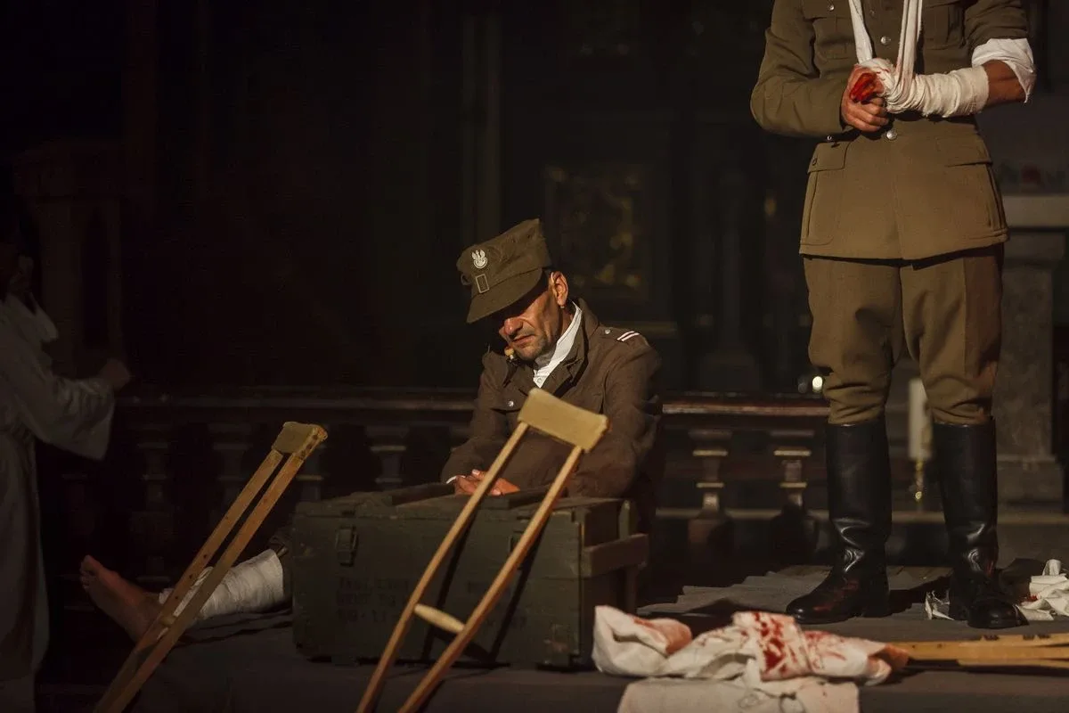 Spektakl "Nazajutrz" na kanwie wspomnień z 1939 roku (zdjęcia)