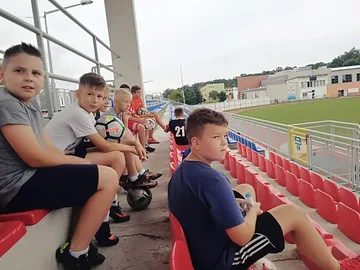 Młodzi piłkarze na obozie w Jarocinie (zdjęcia)