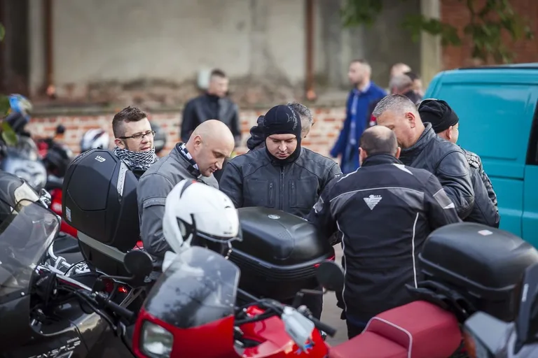 Motocyklowy rajd śladami września 1939 roku (zdjęcia)