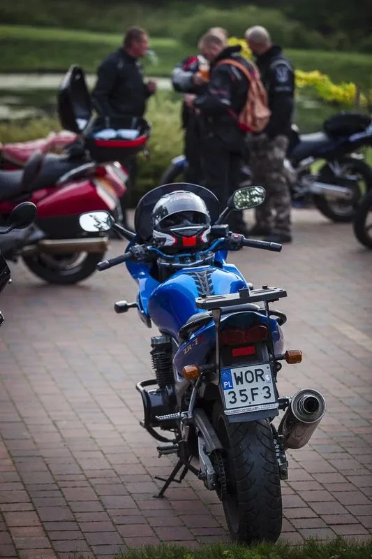 Motocyklowy rajd śladami września 1939 roku (zdjęcia)