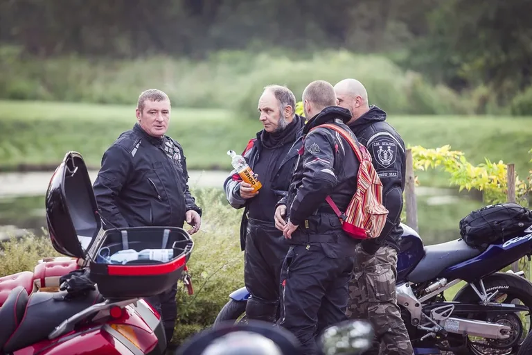 Motocyklowy rajd śladami września 1939 roku (zdjęcia)