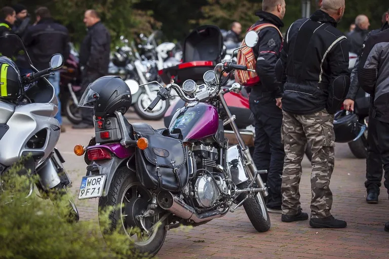 Motocyklowy rajd śladami września 1939 roku (zdjęcia)