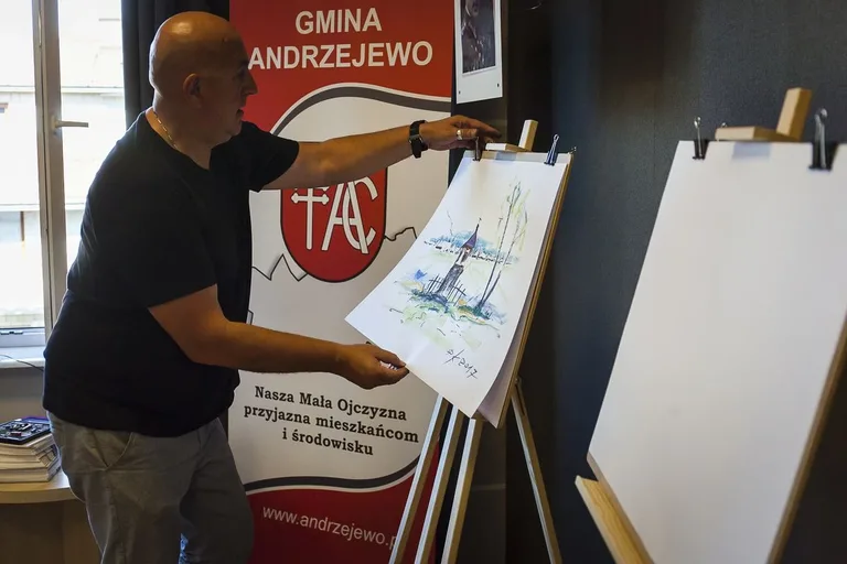 Warsztaty plastyczno-historyczne w Andrzejewie (zdjęcia)