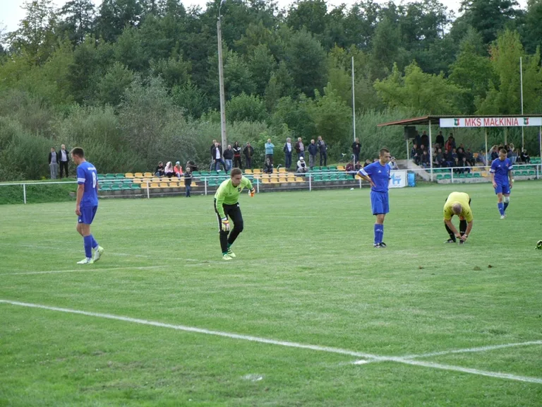 Świetna seria MKS Małkinia przerwana (zdjęcia)