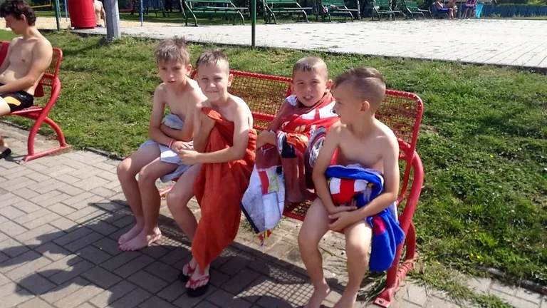Młodzi piłkarze na obozie w Jarocinie (zdjęcia)