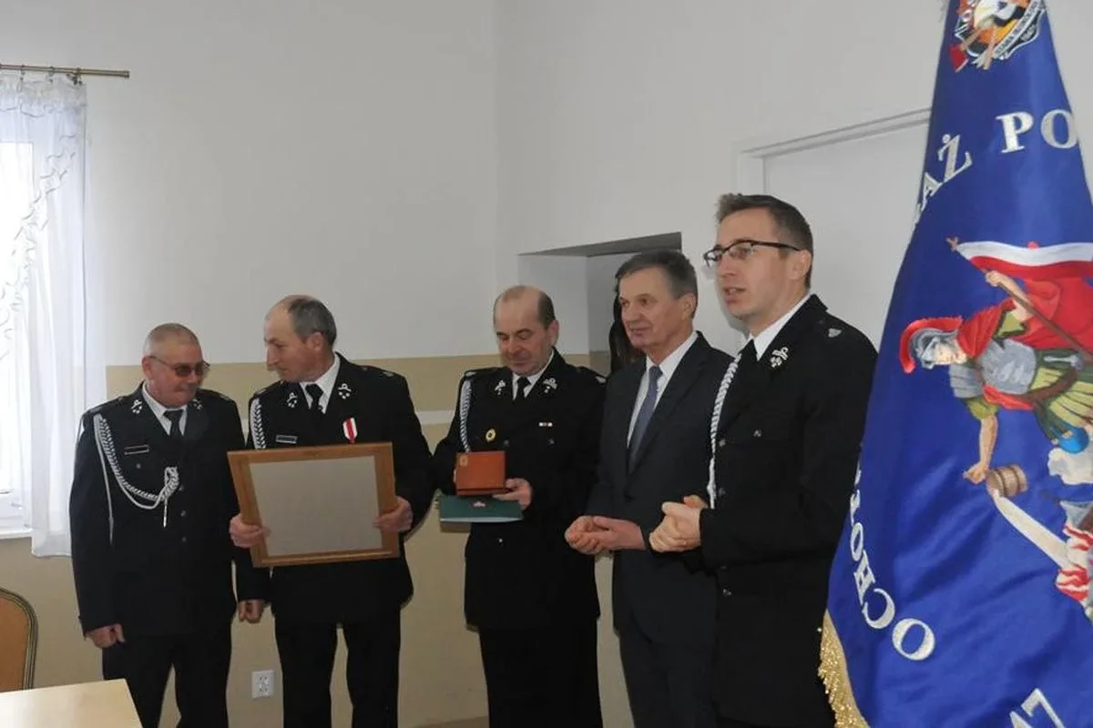 OSP Stara Ruskołęka z medalem Pro Masovia (zdjęcia)